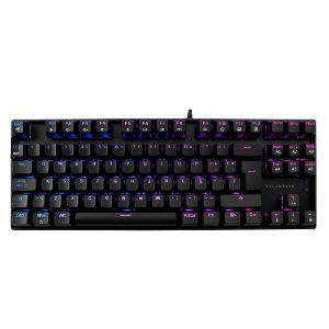Teclado Gamer Balam Rush Dominate GK560 / Alambrico USB / Iluminacion Rgb / Multimedia / Español / 88 Teclas / Negro / Br-932707