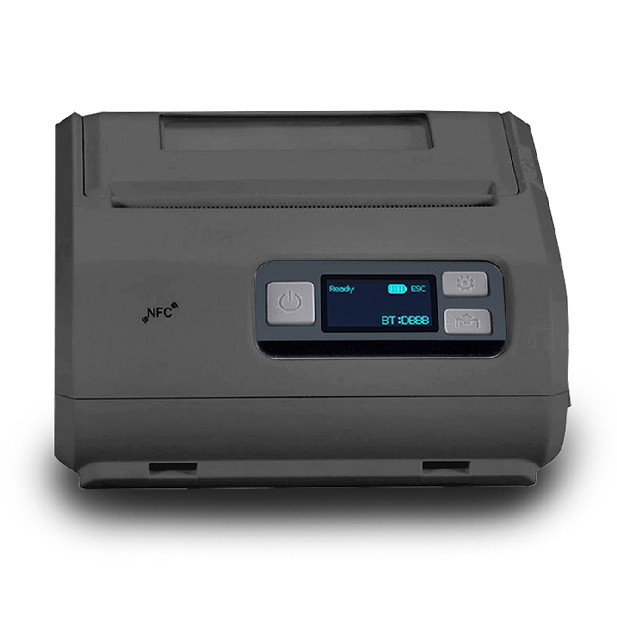 Miniprinter Ec Line Termica Ec-Mp-300, 80MM, Poratil Conexion Usb, Bluetooth, Negra, Incluye Funda