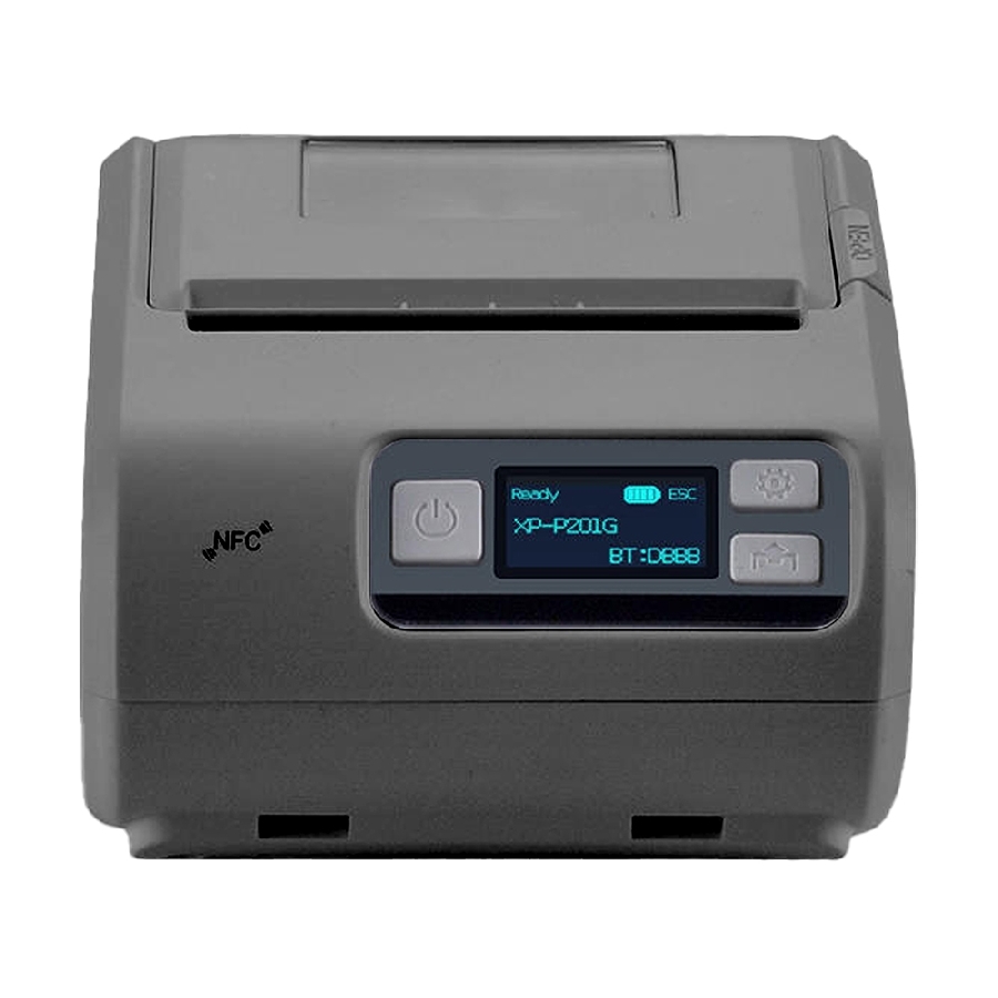 Miniprinter Ec Line Termica Ec-Mp-300, 80MM, Poratil Conexion Usb, Bluetooth, Negra, Incluye Funda - Imagen de 2