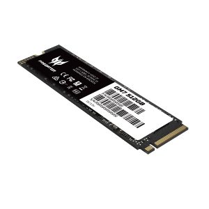 Unidad De Estado Solido SSD Interno Predator GM7 512GB M.2 2280 NVME PCIE Gen 4X4 Lect.7200 Escrit.6300 Mbs 3D Tlc Nand Pc Laptop Minipc (BL.9BWWR.117)