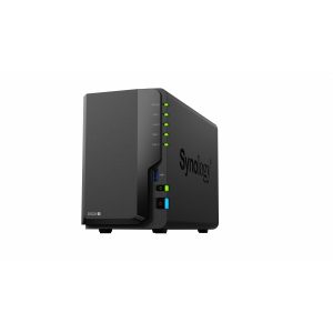 Nas Synology DS224+ /2 Bahias Nucleo Cuadruple Hasta 2.7 Ghz 2GB DDR4, Ampliable Hasta 6GB/2 Lan Gigabit/Usb 3.2 X2/SATA/HOT-SWAP/ Sin Discos/ INTEL Celeron J4125 /Hasta 36 Tb