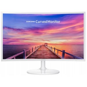 Monitor LED Samsung 27 Pulgadas,widescreen, Full Hd, 1920X1080, CF391, Blanco, D-sub, Hdmi,curvo, 4MS