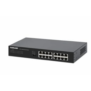 Switch,Intellinet,561815, Gb 16 Ptos Metal, Gigabit Ethernet