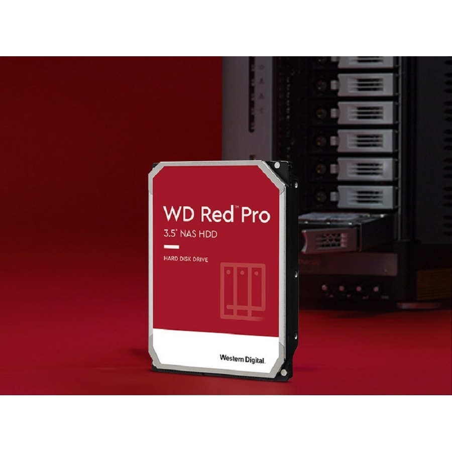 Disco Duro Interno WD Red Pro 20TB 3.5 Escritorio SATA3 6GB/S 512MB 7200RPM 24X7 Hotplug Nas 1-24 Bahias WD201KFGX - Imagen de 2