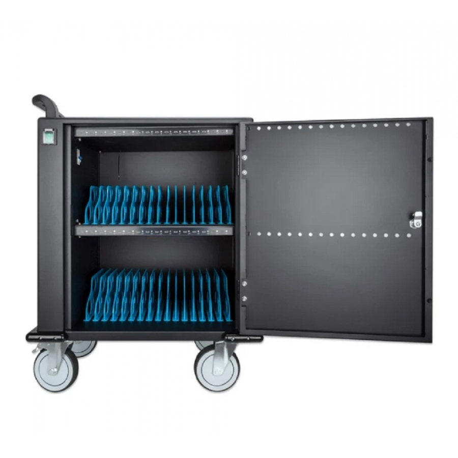 Gabinete De Carga ,Manhattan, 716000, De 32 Puertos Usb-C 12 576W - Imagen de 2