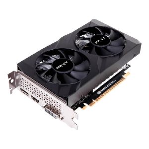 Tarjeta De Video Pny NVIDIA Gtx 1650 Dual FAN/X16 3.0/GDDR6/4 Gb /Dp 1.4/Hdmi 2.1/Gama Media/Gamer
