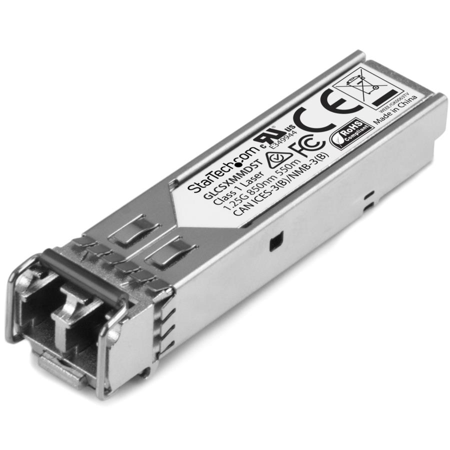 Modulo Transceptor Sfp Compatible Con Cisco Glc-Sx-Mmd - 1000BASE-SX - Multimodo 1GBE - Lc - 550M - 850NM - Cisco Firepower, ASR920, IE2000 Ddm - Startech.com Mod. Glcsxmmdst - Imagen de 2