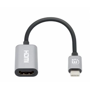 Convertidor Usb,Manhattan,153973,-C A HDMI 4K@60HZ