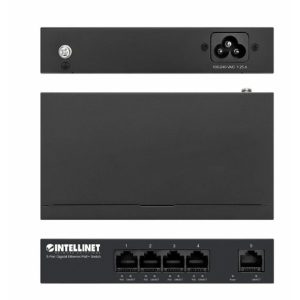 POE Switch,Intellinet,561792,Gb 5 Ptos 30W/PTO, 40W