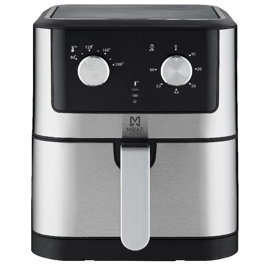 Freidora De Aire Mirati Con Capacidad De 6 Litros, 1500W, Temperatura De 60C-200C - Imagen de 2
