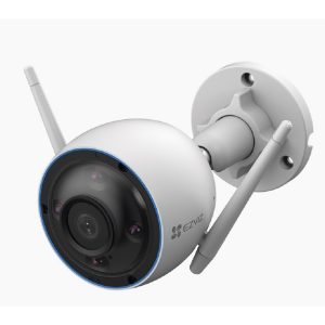 Bala WIFI 2K Ezviz CS-H3C 2K AI - Deteccion Humana / Microfono Integrado / Micro Sd / Exterior IP 67/ Defensa Activa Con Sirena Y Estrobo / Alertas De Voz Personalizables/ Vision Nocturna A Color/