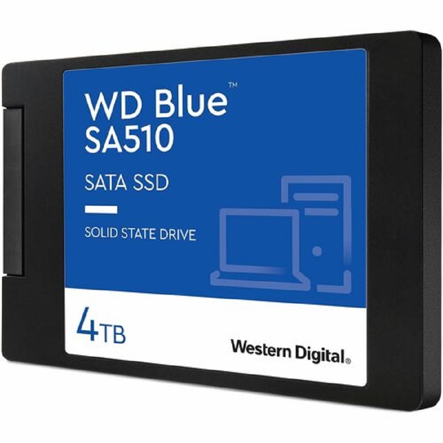 Unidad De Estado Solido SSD Interno WD Blue 4TB 2.5 SATA3 6GB/S LECT.560MBS ESCRIT.520MBS 7MM Laptop Minipc 3DNAND WDS400T3B0A