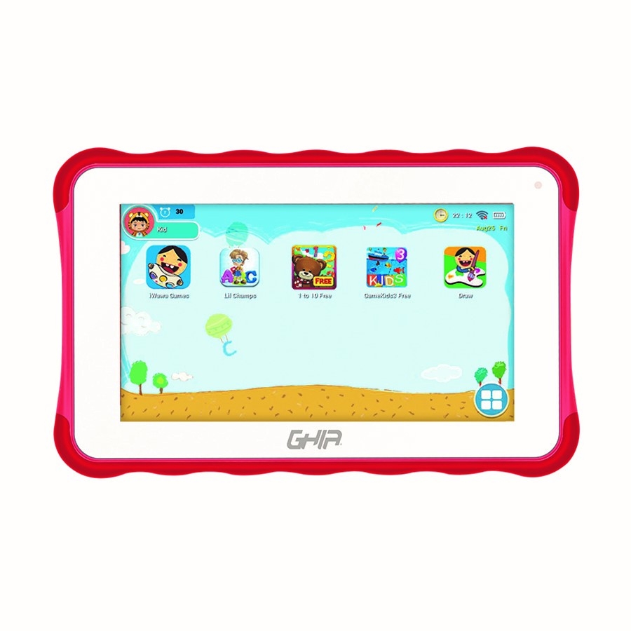 Tablet Ghia Toddler 7 PULG/A133 QUADCORE/2GB RAM/32GB Rom /2CAM/WIFI/BLUETOOTH/2500MAH/ANDROID 11 Go /Roja - Imagen de 3
