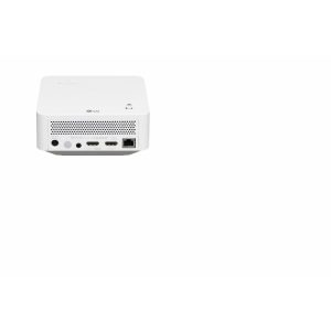 Proyector LG Cinebeam PF510Q Portatil,Control Remoto,450 Ansi Lumen,Hdmi, Full HD,1920X1080,150,000:1,AUDIO 5W,USB-A,RJ45,30000 Horas Vida,Webos 22,Ios/Android, Tv App, Dlna Color Blanco.