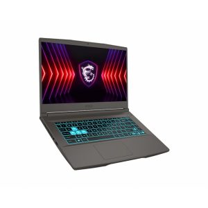 Portatil Gamer MSI Thin 15 B12VE / 15.6 Fhd 144HZ / INTEL CORE I5 12450H Hasta 4.4 Ghz / DDR4 16GB 8GB2 / 512 SSD NVME / NVIDIA Rtx 4050 GDDR6 6GB / Win 11 Home / Incluye Backpack