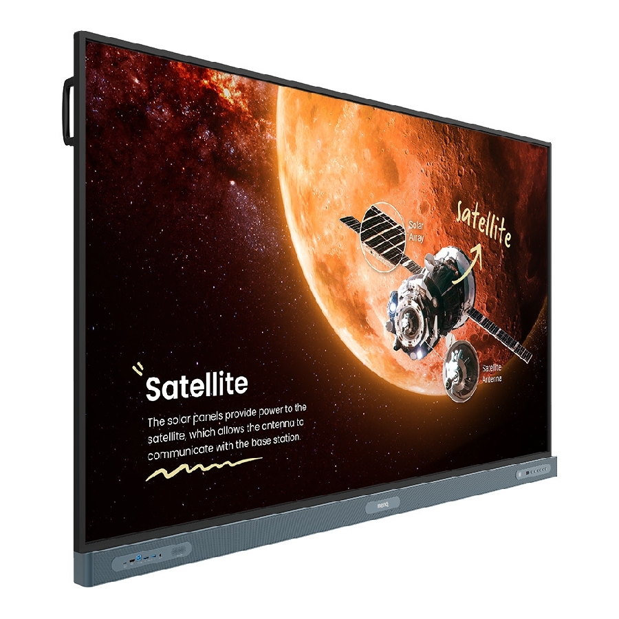 Monitor De Señalizacion Digital Benq RP8604 86 Uhd 4K 450 Nits Android 13.0 8GBRAM 64BGROM 40 Puntos Tactiles 18/7 Garantia 3 Años - Imagen de 3