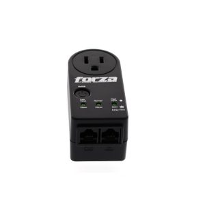 Protector De Voltaje Forza FVP-1201N Negro, 900J/1800W, 1 Sld, Giro De 350 Grados, TEMPORIZADOR-120V