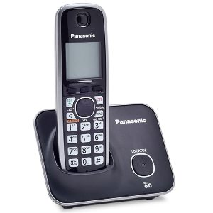 Telefono Panasonic KX-TG4111MEB Inalambrico Pantalla Lcd 1.8 Color Azul Teclado Iluminado Altavoz 50 Numero En Directorio Bloqueo De Llamadas No Deseadas Negro