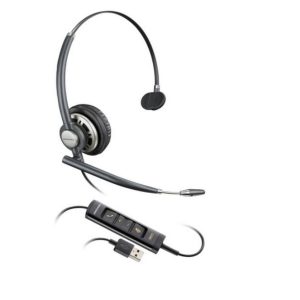 Diadema HP Poly 783N5AA Encorepro 715/Monoaurales Usb-A Para Call Center Color Negro