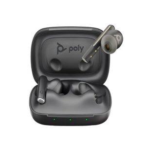 Audifonos HP Poly 7Y8H3AA Free 60 Uc / Auriculares Inalambricos Con Anc Bluetooth Adaptador Usb-A BT700 Estuche De Carga Bsico Duracion De Bateria Hasta 16 Hrs Carga Rpida Color Negro
