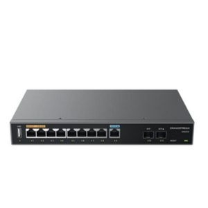Router Grandstream GWN7003/ Gigabit Vpn Balanceador De Cargas 60,000 Sesiones Nat 9 Puertos 10/100/1000 Mbps 2 Puertos Sfp Wan/Lan 1 Puerto Entrada Poeaf/At 2 Puertos Salida POE Af/At Co