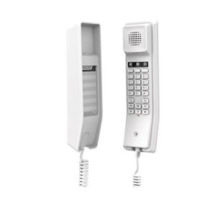 Teléfono IP Grandstream GHP610W / Teléfono Hotelero Wi-Fi, 2 Líneas Sip Con 2 Cuentas, Codec Opus, IPV4/IPV6, Color Blanco, Con Gestión En La Nube Gdms