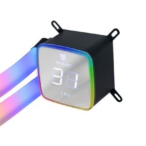 Enfriamiento Liquido Ocelot Gaming OEL360 / 360MM / Argb / 70 Cfm / 1800 Rpm / 32 Db / INTEL Y AMD / Color Negro