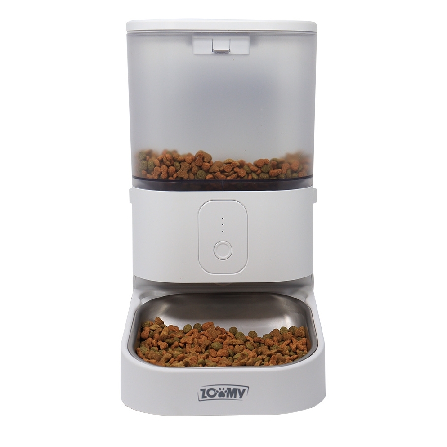 Comedero Inteligente Para Mascotas De 6 Litros Manejo Con App Con Plato De Acero Inoxidable Para Perros Y Gatos - Imagen de 4