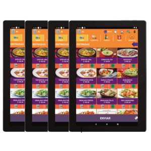 Soft Restaurant Paq 4 Tabletas Comandero 8PULG/3GB RAM/32GB Alm TBM8-TB300FU3MDI