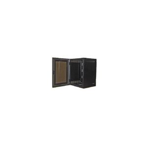 Gabinete North System Montaje En Pared 12 U.r. S/E Sin Equipo Negro Texturizado. **No Incluye Flete**