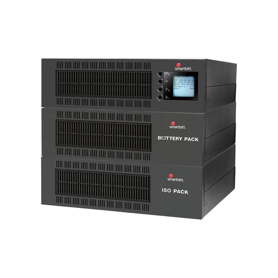 UPS Online Smartbitt SBOL10KRTG1-2 10KVA/10KW, Tecnologia On-Line, Montaje Torre/Rack, Voltaje De Entrada 208, Voltaje De Salida 208 / 120, Conexión De Entrada Y Salida Harwired, Slot Snmp - Imagen de 2