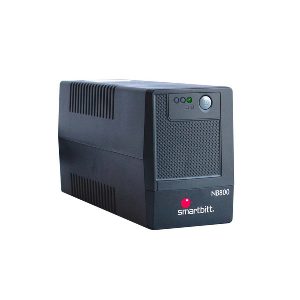 No-Break Interactivo Smartbitt SBNB800 800VA/400W, Clavija Nema 5-15P, 6 Contactos, Tipo Nema 5-15R, Todos Con Respaldo De Baterias, Regulacion Y Supresion De Picos.