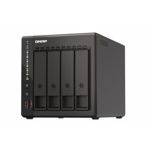 Nas Qnap TS-453E-8G / 4 Bahias / Torre / INTEL Celeron 4NUCLEOS 2.6GHZ / 8GB Ram DDR4 / Lan 2,5GBE2 / HDMI2 / USB 3.22 / USB 2.02 / Soporta M.2 22802 / Hot Swap / No Incluye Discos