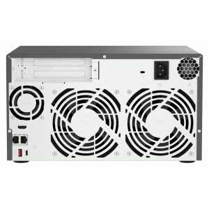 Nas Qnap TVS-H874-I5-32G/ 8 Bahias Seis Nucleos 2.5GHZ/32GB DDR4 Hasta 64GB/2 Pto 2,5 Gbe/usb 3.2 X2/ Hotswap/ No Incluye Discos/ HDMI 1.4B/ INTEL CORE I5-12400/ Torre