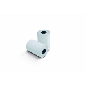 Paquete Rollo Papel Termico Ghia PTG80N / 80X70 Mm /Para Impresoras De 80MM / Reaccion Negro / 10 Unidades