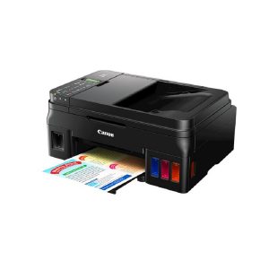 Multifuncional CANON G4110, Tinta Continua, Ipm 8.8 Negro/5.0 Color, Usb, Wifi, Simplex, Cama Plana Carta/ Adf OFICIO/8.5X14, Consumibles Gi-190