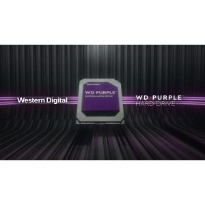 Disco Duro Interno WD Purple 4TB 3.5 Escritorio SATA3 6GB/S 256MB 5400RPM 24X7 Dvr Nvr 1-16 Bahias 1-64 Camaras WD43PURZ