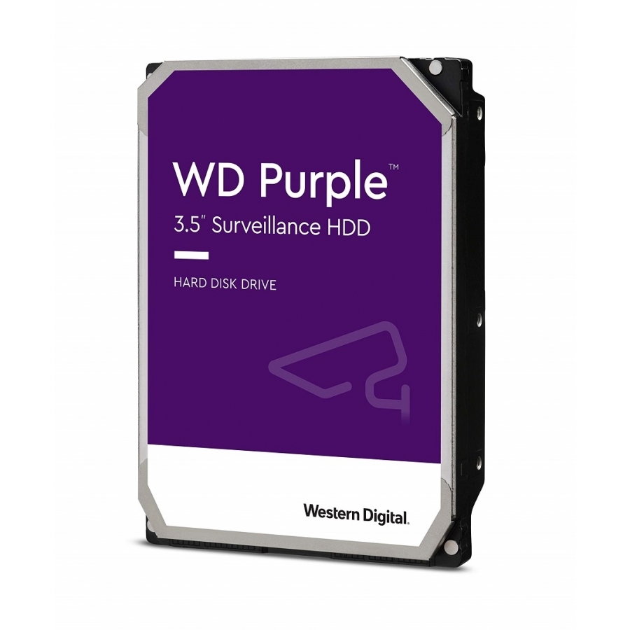 Disco Duro Interno WD Purple 4TB 3.5 Escritorio SATA3 6GB/S 256MB 5400RPM 24X7 Dvr Nvr 1-16 Bahias 1-64 Camaras WD43PURZ - Imagen de 3