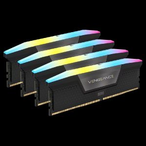 Memoria Ram Corsair DDR5 Vengeance Rgb 96GB 4 X 24GB 6400MT/S CL32 Black CMH96GX5M4B6400C32