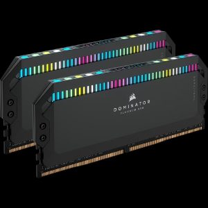 Memoria Ram Corsair Ddr5 Dominator Platinum Rgb 32Gb 2X16Gb 6000Mt/S Cl36 Black Cmt32Gx5M2E6000C36