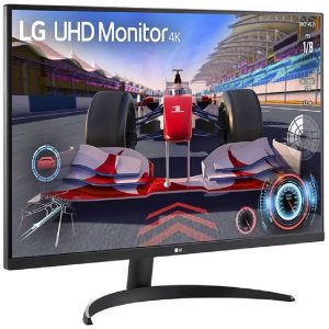 Monitor Pc LG 32UR500K-B Uhd 4K Hdr 31.5,Panel VA,3840X2160,ASP. 16:9,60HZ,TR 4MS,BRILLO Tip. 250,Gama Color Tip. DCI-P3 90%,Contr. Tip. 3000:1,HDMI,DISPLAYPORT,HDR10,BOCINA 5WX2, Vesa 100X100.