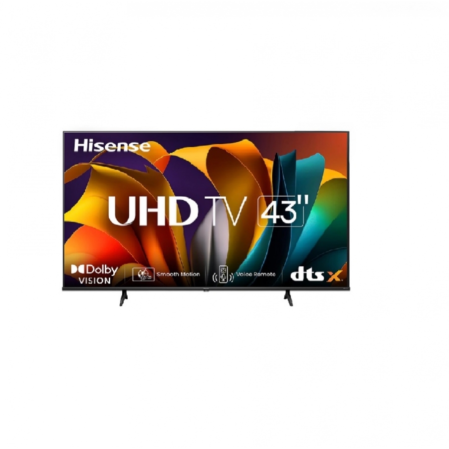Television LED Hisense 43 Pulgadas 43A6NV Smart Vidaa, Uhd 4K, Dolby Vision , HDR10, Dts Virtual X
