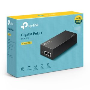 Inyector POE TP-LINK TL-POE170S Hasta 60 W 2 Puertos Gigabit POE