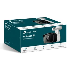 Camara Ip Bala Ir Tp-Link Vigi Vigi C340I2.8Mm 4Mp Para Exterior Ip67 Poe Y 12V Cc H.265 Full Color Audio Bidireccional Clasificacion Personas Y Vehiculos