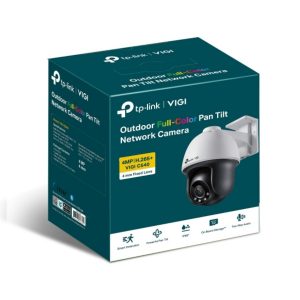 Camara Ip Pt Tp-Link Vigi Vigi C5404Mm Para Exterior Full Color 4 Mp H-265 Audio Bidireccional Onvif Ip66 Almacenamiento Microsd Alimentacion Poe Y 12V Cc Defensa Activa