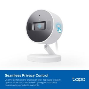 Camara WIFI TP-LINK Tapo Tapo C125 Camara Con Ia 2K Qhd Obturador De Privacidad Fisica Audio Bidireccional Colocacion Magnetica Audio Bidireccional Onvif