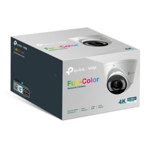 Camara IP Torre TP-LINK Vigi Vigi C4852.8MM Full Color 8MP Audio Bidireccional IP67 H.265 Clasificacion Personas Y Vehiculos Deteccion Inteligente