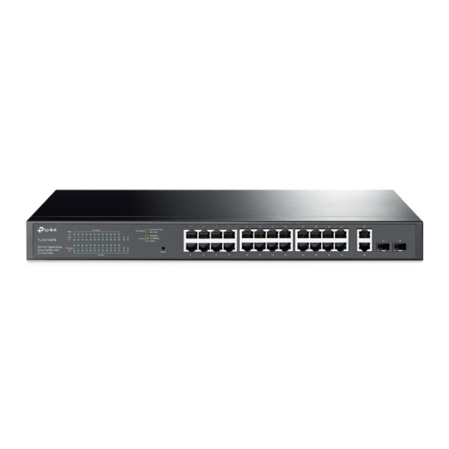 Switch TP-LINK TL-SG1428PE Omada 28-Port Gigabit Easy Smart With 24-Port Poe+ / 2SFP - Imagen de 3