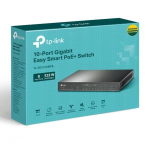 Switch TP-LINK TL-SG1210MPE Omada 10P Gbe Easy Smart (8P Gbe Poe+)