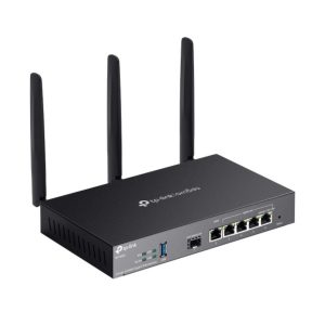 Router Omada Vpn | TP-LINK | ER706W | Sdn Multi-Wan Gigabit | 1 Puerto Wan Sfp Gigabit | 1 Puerto Wan RJ45 Gigabit | 2 Puertos Lan RJ45 Gigabit | 2 Puertos Configurables Lan/Wan | 150,000 Sesiones Co